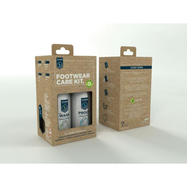 Storm Footwear wash proof & deo